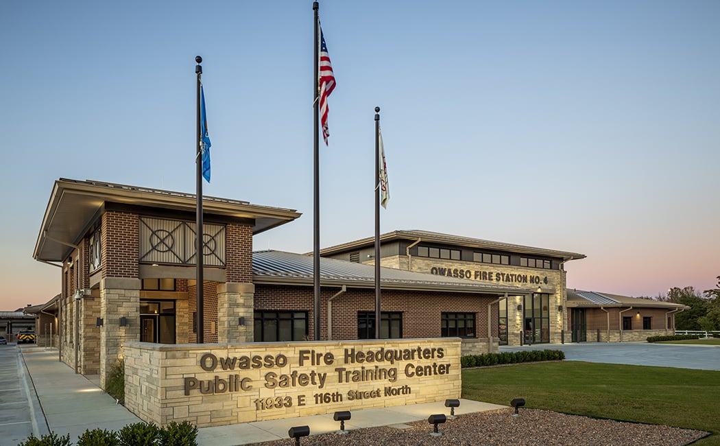 Owasso station front