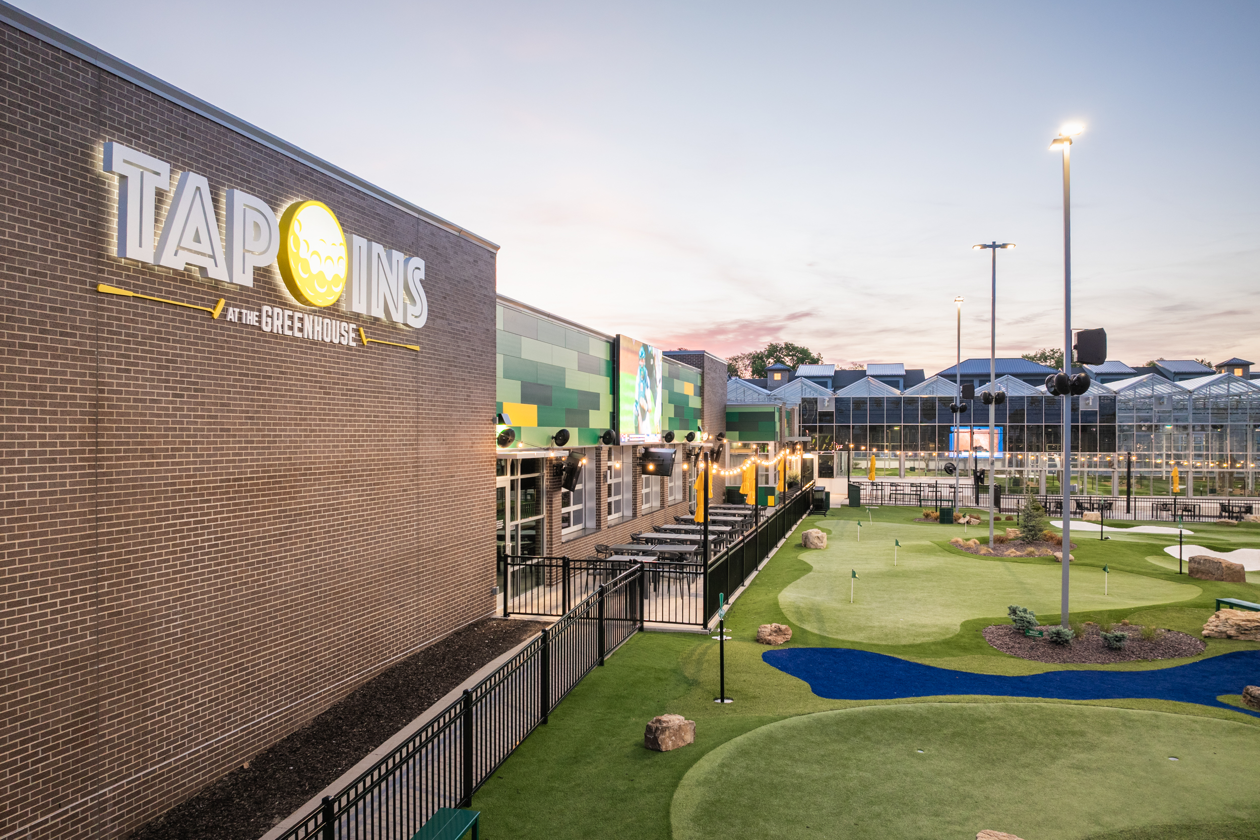 Tap Ins at the Greenhouse - Designed by WSKF Architects